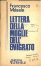  Lettera della moglie dell'emigrato 