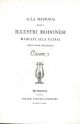  Alla memoria degli illustri modonesi mancati alla patria nell'anno 1822. Carme 