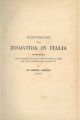  Condizioni della zoojatria in Italia. Rapporto letto al congresso dei docenti e pratici veterinari in Milano nella seduta pomeridiana del 7 settembre 1881 