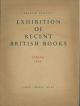  Recent British books 1948-1949. Catalogue of an exhibition organised br British Council 