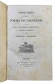 Osservazioni sulla poesia de' trovatori e sulle principali maniere e forme di essa confrontate brevemente colle antiche italiane