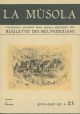 La Musola. Chiaccare arcordi fole squasi schernie del Rugletto del Belvedere. Semestrale, annata completa, 1977 