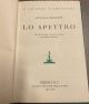 Lo Spettro. Traduzione dall'inglese di Mario Casalino.