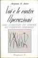  Voi e le vostre operazioni 