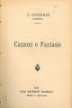 Canzoni e fantasie 