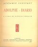 Adolphe - diario A cura di G. Gerace 