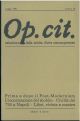  Op. cit. Rivista quadrimestrale di selezione della critica d'arte contemporanea. Maggio 1980, n. 48 