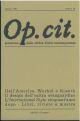  Op. cit. Rivista quadrimestrale di selezione della critica d'arte contemporanea. Gennaio 1983, n. 56 