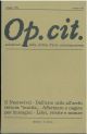  Op. cit. Rivista quadrimestrale di selezione della critica d'arte contemporanea. Maggio 1984, n. 60 