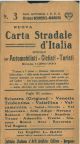  Nuova carta stradale d'Italia, speciale per automobilisti, ciclisti, turisti. Scala 1:250000. Foglio 3, contiene: Svizzera (Grigioni) - Venezia Tridentina - Valtellina - Valcamonica - Saint Moritz - Val Monastero - Alto Adige - Merano - Bolzano - Bressan
