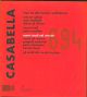  Casabella Rivista internazionale di architettura; International Architectural Review, novembre 2001, n° 694, anno LXV, Direttore Francesco Dal Co 