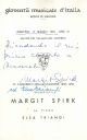 Programma di sala per la Gioventù Musicale d'Italia di Macerata, il 17 marzo 1959 
