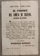  Governo Pontificio. Provincia di Bologna Il priore del Comune di Bazzano. Avviso di fiera. nei giorni di Giovedì, Venerdì e Sabato 4, 5 e 6 del prossimo mese di Luglio... nella consueta località di ragione del Nobil Uomo Signor Marchese Angelo marsigli..