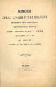  Memoria sulli luoghi pii di Bologna in risposta ed a confutazione del giornale l'Eco .. 