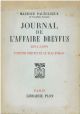  Journal de l'affaire Dreyfus. 1894-1899. L'affaire Dreyfus et le quai d'Orsay 