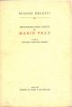  Bibliografia degli scritti di Mario Praz 