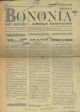 Bononia. Pro mutilati. Giornale studentesco. Anno I°, N. 1 Febbraio 1918