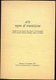 476 segno di transizione. Giornate di studi promossa dalla Società di Studi Romagnoli nel XV centenario della fine dell'impero romano in Occidente.