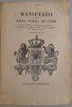 Manifesto della Regia Camera dè Conti Portante notificanza delle determinazioni Sovrane colle quali viene diminuito il dazio d'uscita dei legnami dal Contado di Nizza