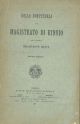 Della competenza del magistrato di rinvio... Seconda edizione 