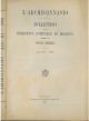 L' Archiginnasio. Bullettino della biblioteca comunale di Bologna. Anno III 1908, annata completa 