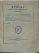  Manuale teorico-prattico amministrativo ossia raccolta delle leggi, regolamenti, circolari, e teorie di massima risguardanti gli affari ed uffici delle comunità dello stato ecclesiastico secondo l'attuale legislazione disposte per ordine alfabetico 
