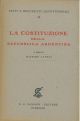 La Costituzione della repubblica Argentina 