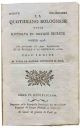 Il Quotidiano Bolognese ossia raccolta di notizie secrete - Marzo 1798. Anno VI Repubblicano