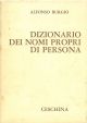  Dizionario dei nomi propri di persona 