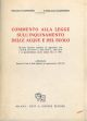 Commento alla legge sull'inquinamento delle acque del suolo 