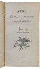 Attori, cantanti, acrobati. Memorie umoristiche di Jarro