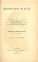 Selections from the Kur-an Introduzione di S. Lane Poole 